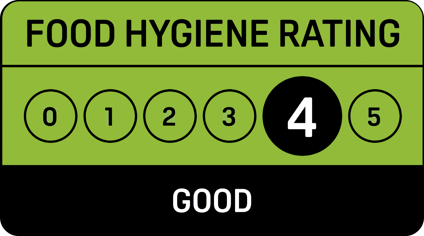 Food Hygiene Rating 5 Outstanding